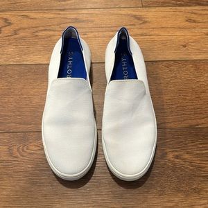 White Rothy’s The Original Slip On Sneaker